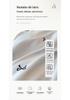 Summer Fresh Ice Silk 4-Piece Set: Student Duvet Cover, Bed Skirt, Simple Print
