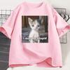 I May Be Stupid T-shirt Funny Silly Meme Cat T ShirtCasual Short Sleeve Tshirts Print Fashion Tee Clothes Tops