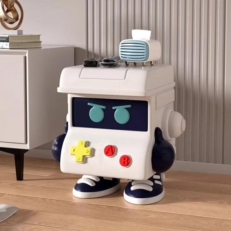 Coffee Robot Table Gaming Host Decorative Items Gaming Machine Small Bar Floor Decoration Children's Room Bedside Table