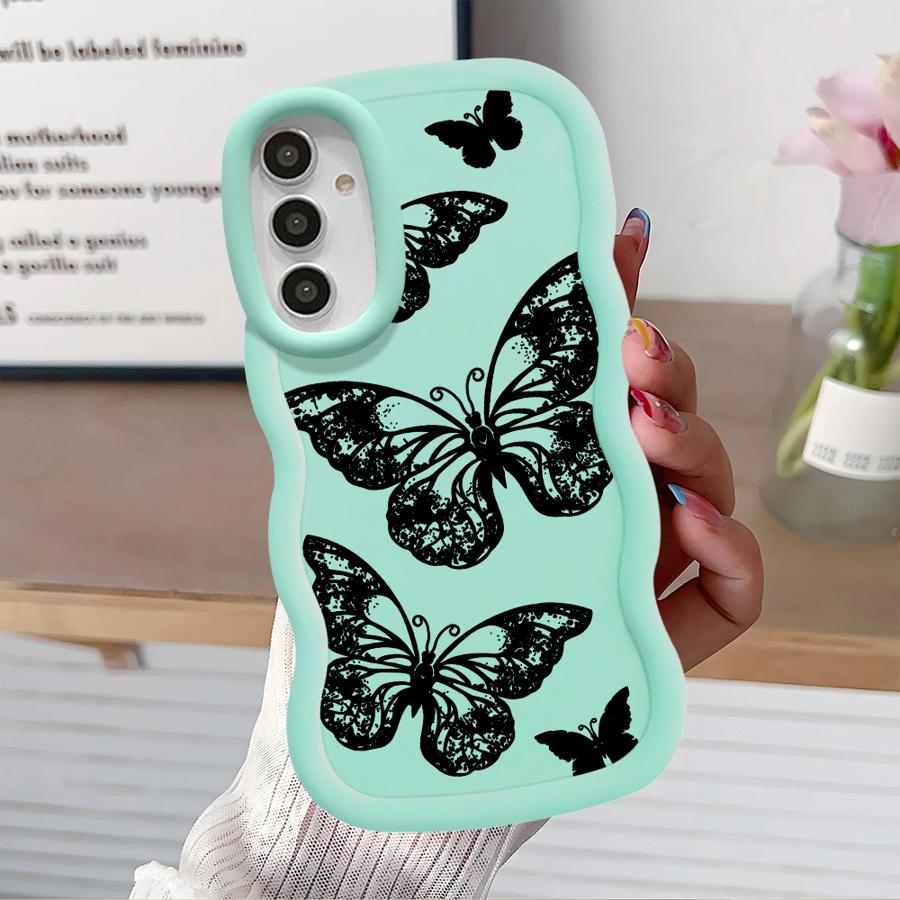 Butterfly Case for Samsung Galaxy A12 A11 A15 A14 A36 A13 A21s A33 A35 A26 A34 A16 Soft Phone Cover