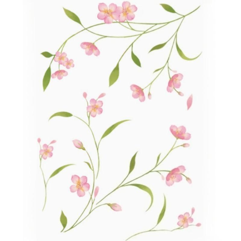 Frühling Sommer Blumen Temporäres Tattoo Aufkleber Wasserdicht Kirschblüten Rosen Tattoo Aufkleber Für Frauen Fake Tattoo Aufkleber