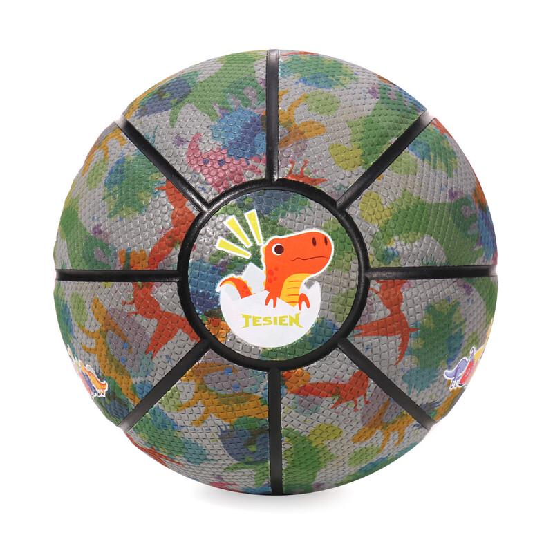 Tesen Youth Size 5 Dinosaur Reflective Basketball