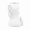 White Full Body Bath Pillow Polyester Bathtub Pillow Bathtub Cushion  Head Neck Back Support