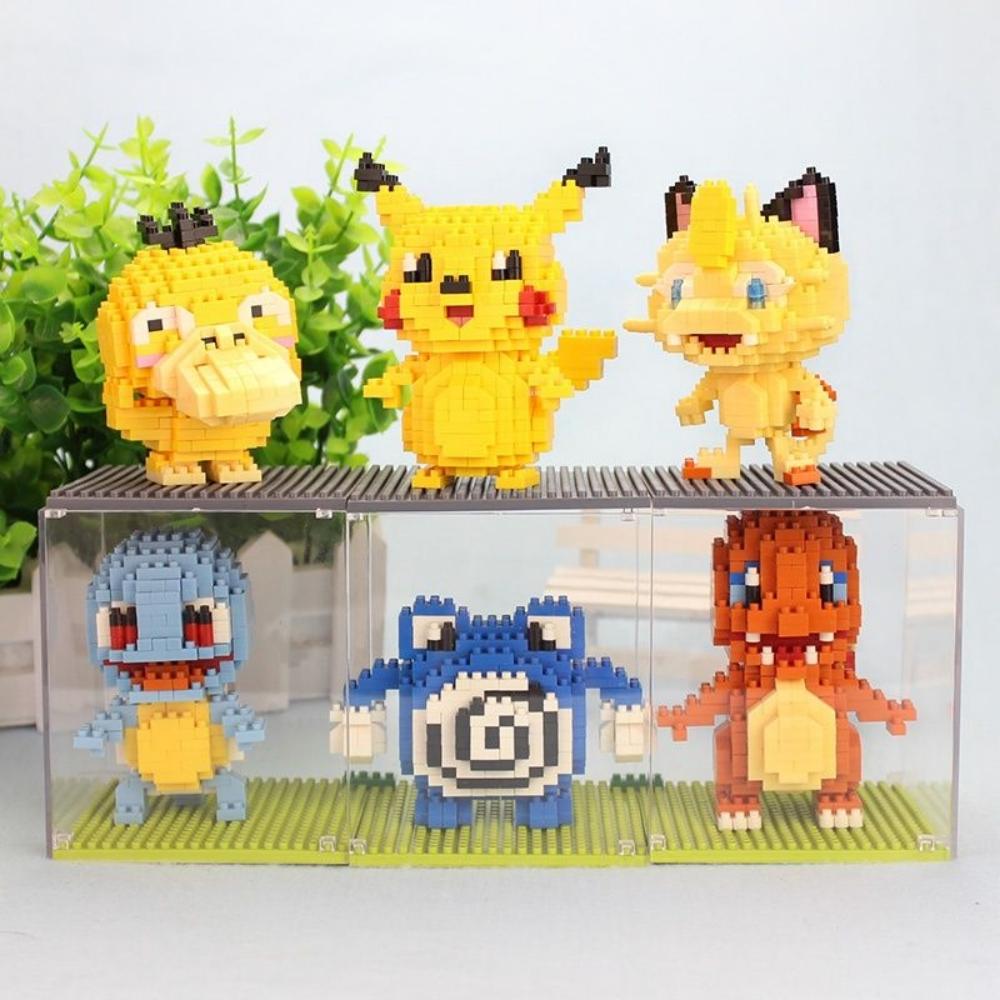 Miniature Cartoon Building Blocks: Small Particle Assembly Toy Home Decor Birthday Gift & Collectible Room Building Blocks