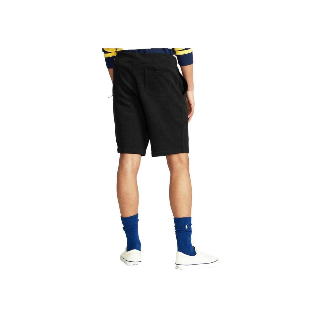 Polo Ralph Lauren SS22 Logo Embroidered Straight Leg Sports Casual Shorts Men Shorts Black 710790292-001