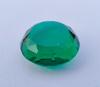 7.60 Carat Emerald Shade Round Cheeker Cut Glass Stone, Healing Glass Stone, Loose Glass Stone, 13x5 MM Size Round.