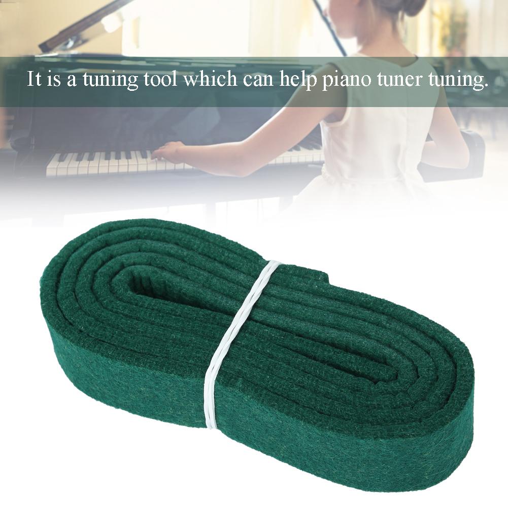 1265*25*5mm Dark Green Piano Check Tape Tuning Tool Musical Instrument Accessories