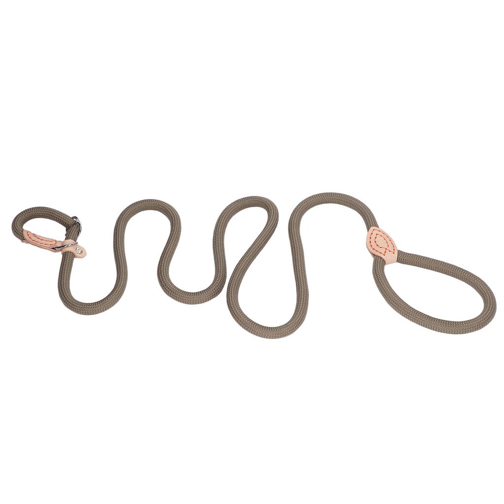 Dog Leash Breakaway Sudden Rush Comfortable Grip Nylon Dog Leash for Small Medium Sized Dogs Khaki