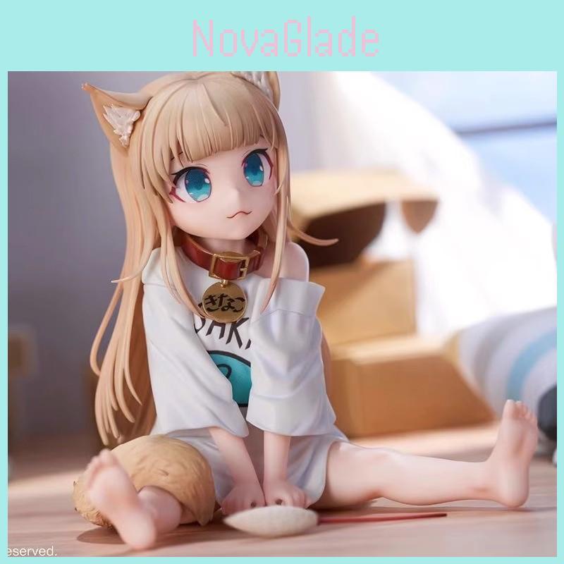 Pvc Sitting Girl Model With Interchangeable Face For Anime Fans And Giftgiving