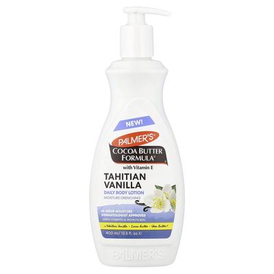 Palmer's Cocoa Butter Formula® with Vitamin E, Daily Body Lotion, Tahitian Vanilla, 400 Ml (13.5 Fl Oz)