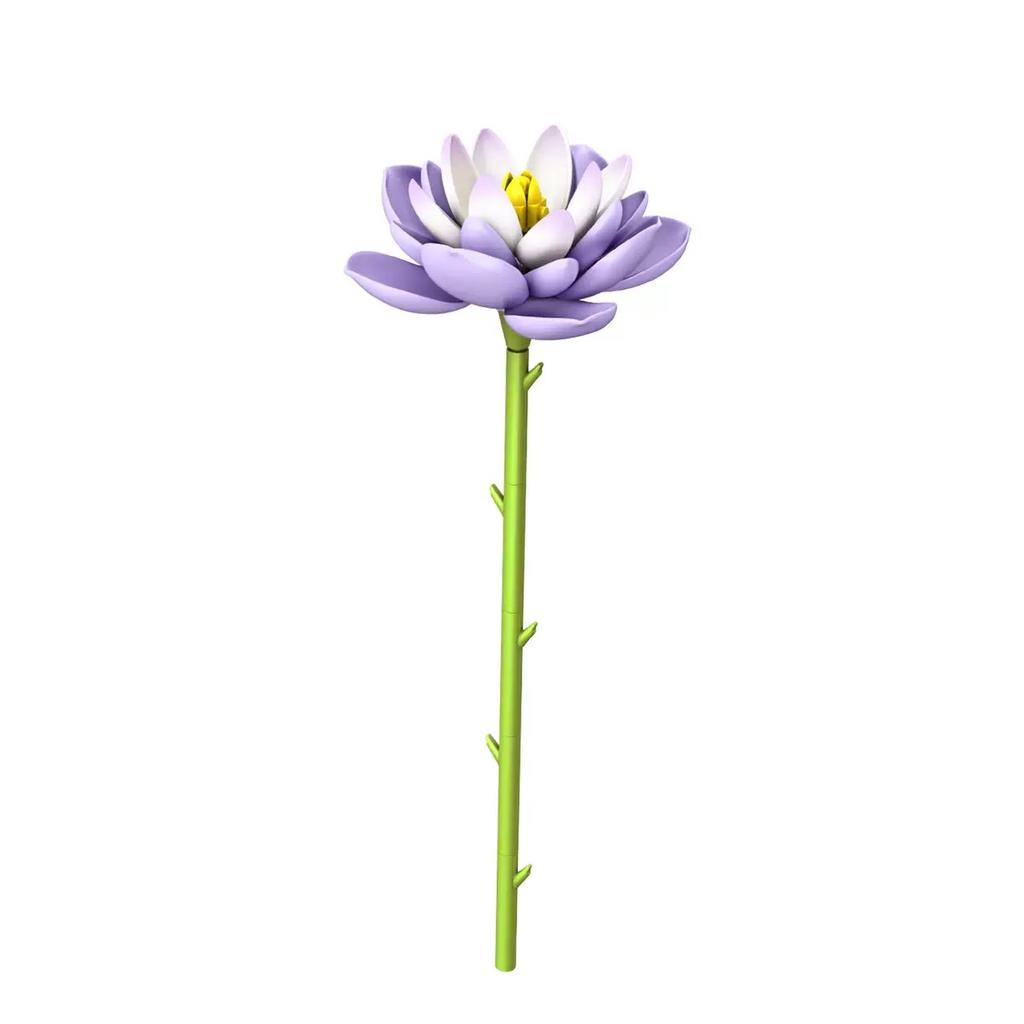 Moc Building Blocks Flower Model Assembly Kit: Diy Educational Building Bouquet Ornament For Girls - Valentine'S Day Gift