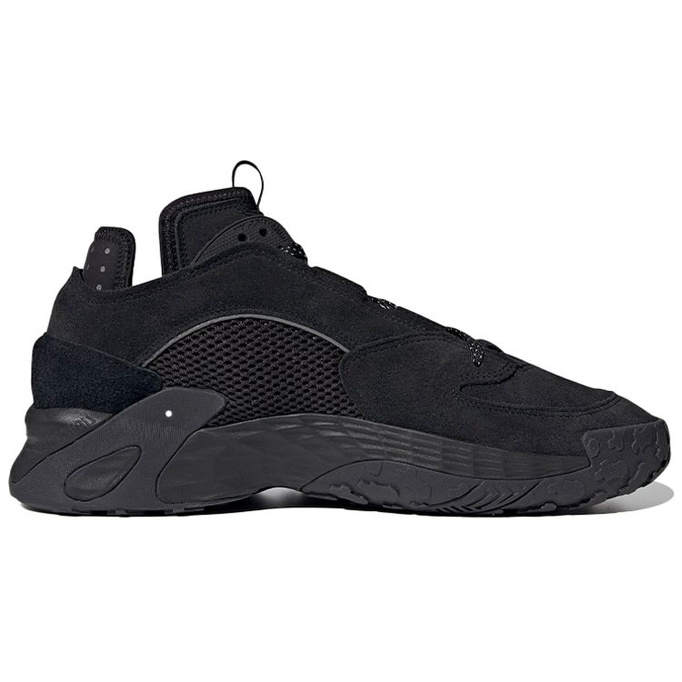 Adidas Originals Streetball Round Toe Lace-Up Fabric Suede Mesh Non-Slip Wear-Resistant Breathable Low-Top Basketball Shoes Unisex Sneakers GZ2790
