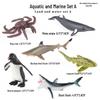 Cognitive Marine Animal Model: Tuna, Mackerel, Squid, Greenfin, and Striped Fish School