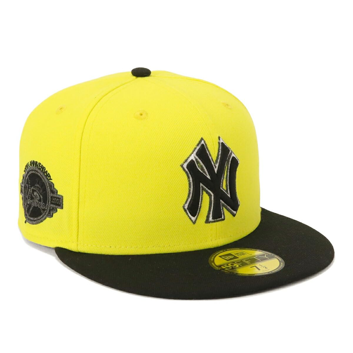 

New Era newera cap 59FIFTY 70923197 NER36C8059 MLB New York Yankees NY YellowBlack Yellow SIDE PATCH 2-Tone SNEAKERS ONSPOTZ special order Men s