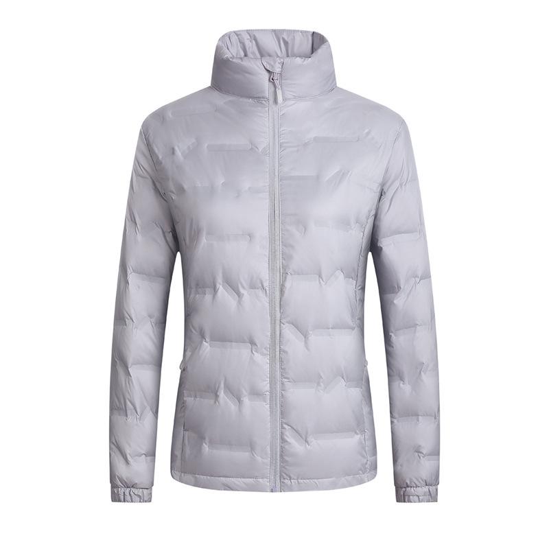 Unisex Winter Graphene Heated Stand-up Collar Down Jacket - Lightweight, Loose, 80% White Duck Down