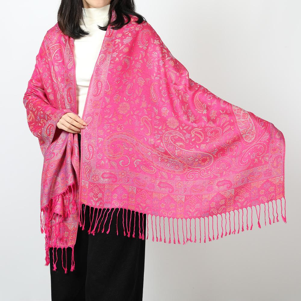 Shawl outside women's spring and autumn cape long scarf cheongsam outside air-conditioned room scarf cape