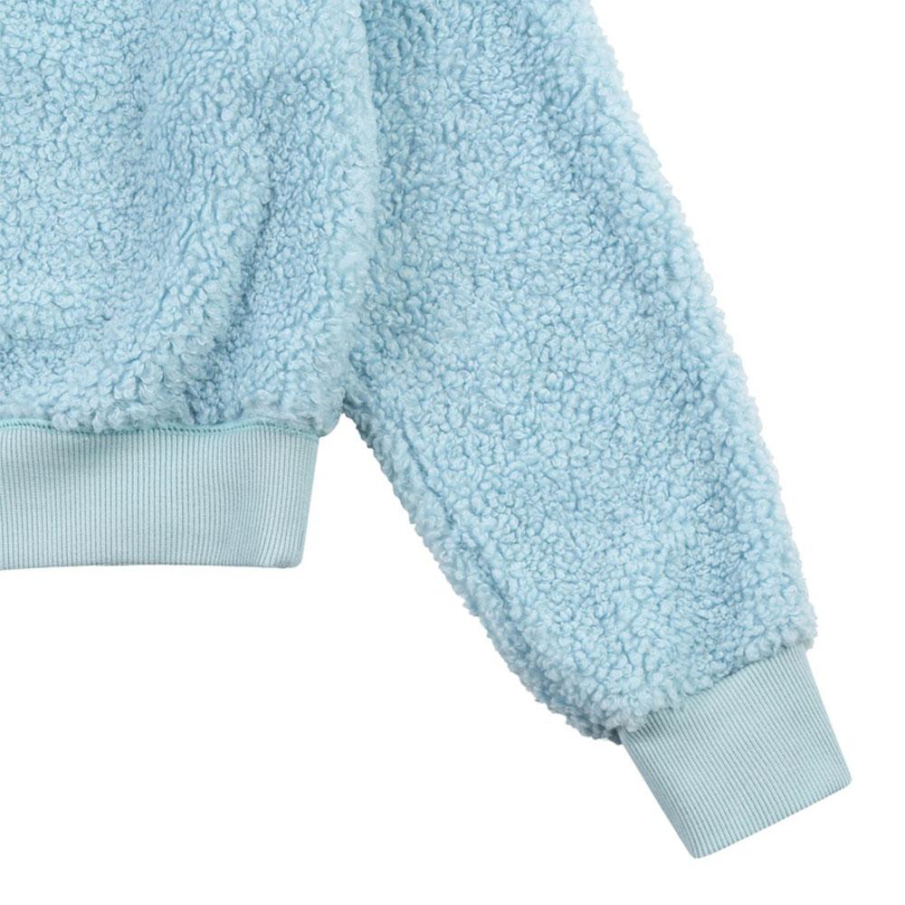 New MLB Sweatshirt Women's Light Blue 31MTF4061-43T