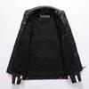 Herren Herbst Winter Motorrad Lederjacke mit Stickerei Patchwork - Europäischer und Amerikanischer Stil