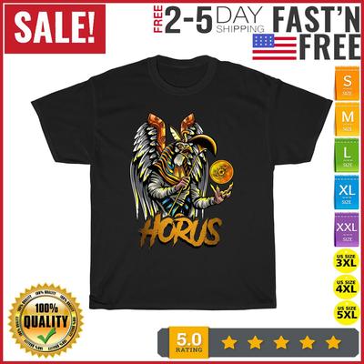 Horus Egypt Falcon Headed God Ancient Egyptian Mythology T Shirt Mens Womens Tees Top Men Women NEW