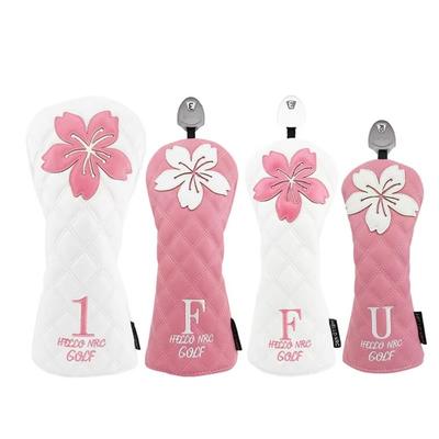 Soft And Durable Golf Club Protector PU Leather Wood Headcover Golf Head Cover  Golf Supplies