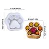 Easy Demolding Silicone Mold for Making Glossy Cats Paw Plant Pots with Clear Shape Perfect DIY Enthusiasts