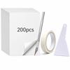 100/200Pcs Dustproof Diamond Painting Release Paper Stain-proof Double-Sided Double-Sided Release Paper White Cover