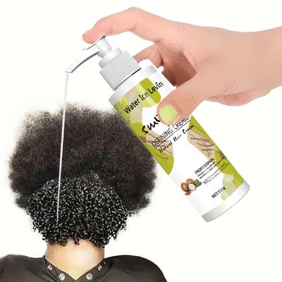 Curly Cream Styling, Repair, Definition, Hydrating Japanese Style with Shea Butter, 150g Less