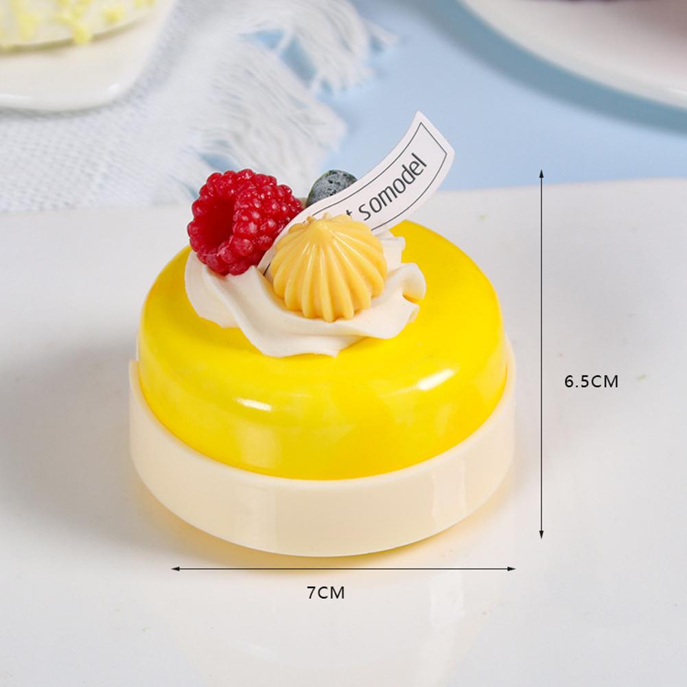 1PC Artificial Cakes Model Kitchen Ice Cream Dessert Fake Food Decoration Photography Simulation Cake Model Table Decoration