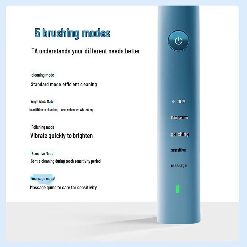 Flyco FT7105 Smart Sonic Electric Toothbrush CN Plug (adapter Included)