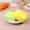 Sticky Squishy Toast Toy,Sticky Bread Squishy Toy,Toast Sliced Bread Stress Toys, Tricky Squeeze Gift for Christmas Birthday