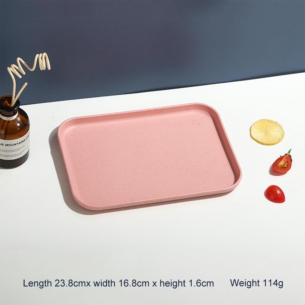 Rectangular Tray Plastic Restaurant Household Cup Tea Tray Catering Fast Food Barbecue Tray Kitchen Supplies