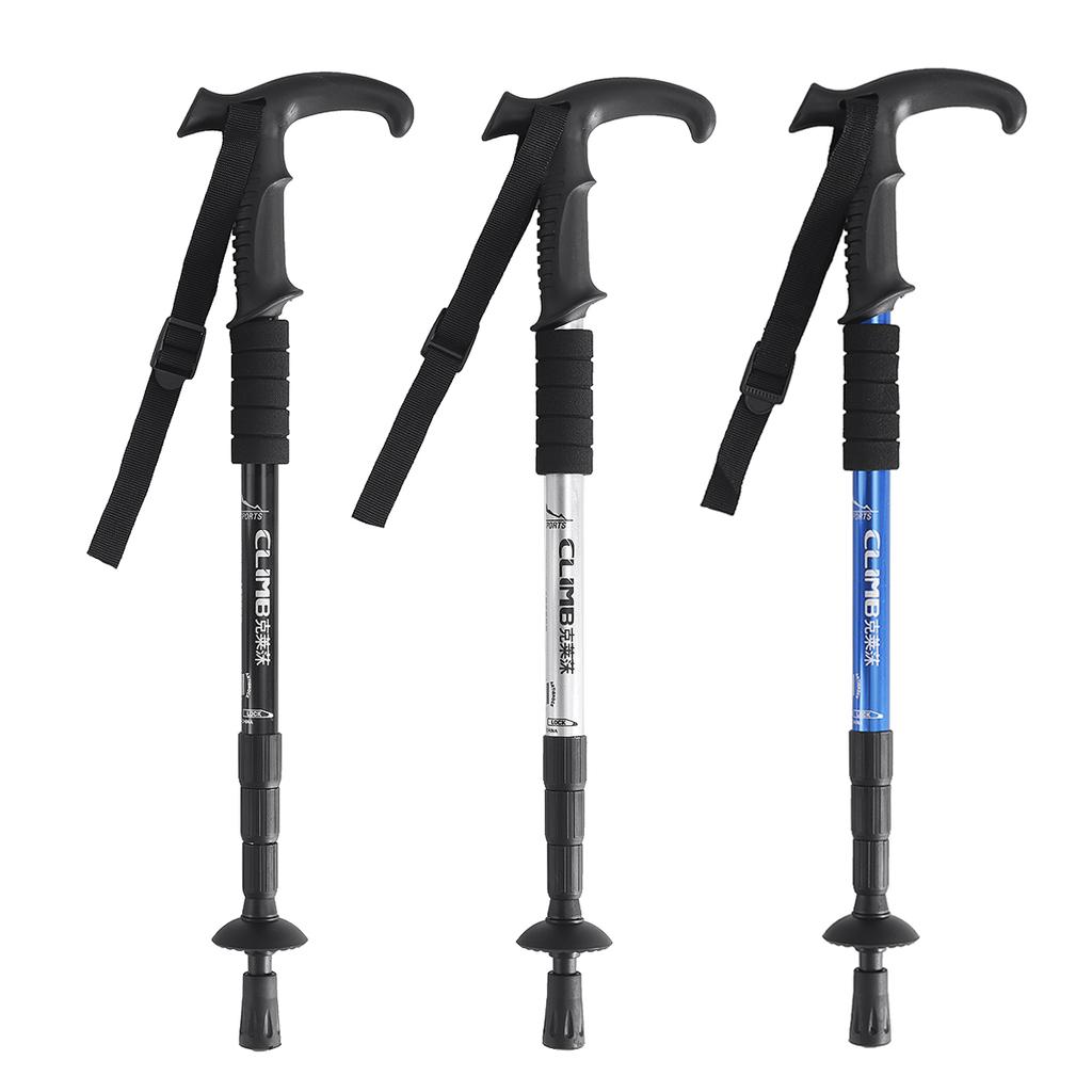 Mountain Tech Trekking Poles Aluminum Hiking Walking Sticks with