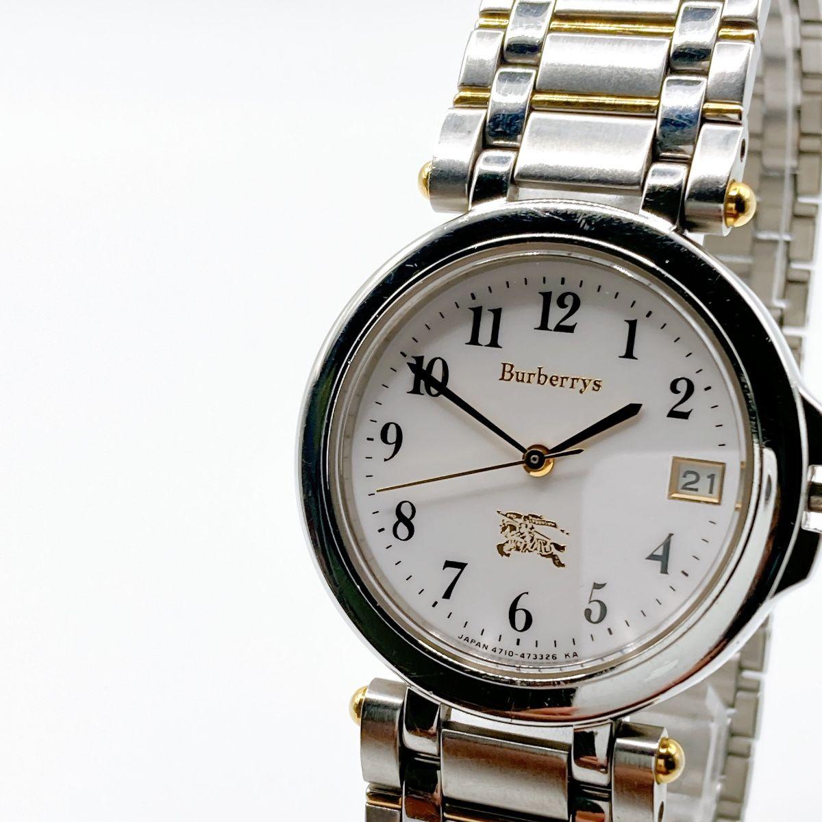 Used 323 Burberrys Burberry ladies watch quartz operation combination