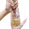 Shuibei Gold Cinnamon Dog Cartoon Keychain & Phone Lanyard - Trendy New Year Gift