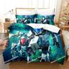Metroid Prime Corruption Bedding Set Printed Bed Set Duvet Cover Sheet Pillowcase Bed Soft Quilt Cover Full Queen King Size