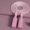 Tangle-Free PVC Jump Rope Lightweight Wear Resistant Yoga Skipping Rope Non-slip 2.8m Fitness Rope Skipping
