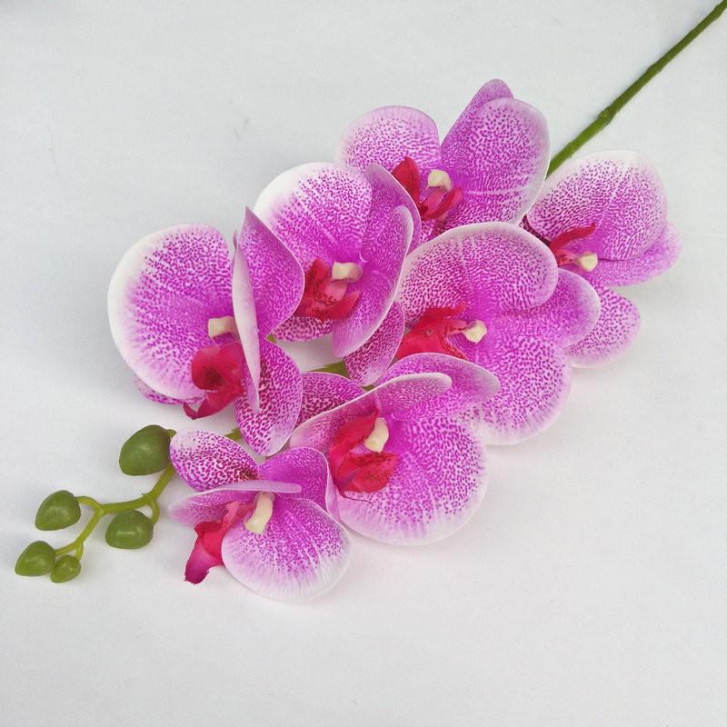 Phalaenopsis Artificial Orchid 3d Realistic Multi Stem For Home Wedding Decor