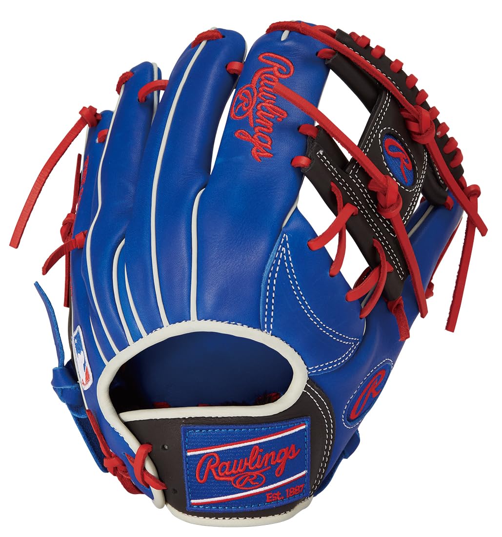 

Rawlings baseball adult HOH MLB COLOR SYNC Royal Size worn on left glove, size, softball, GR5HM934FS, Blue/Black [Infield], 11.5 (Right-handed throw,