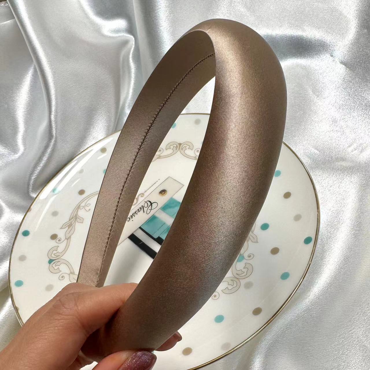 

100% шелковые резинки для волос из тутового шелкопряда, губки-обручи для волос для женщин, геометрический принт, лучшие аксессуары для волос, модные, ручной работы