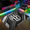 Juventus FC Design Crystal Velvet Carpet Cozy Non?Slip Printed Rug For Bedroom Living Room Entrance