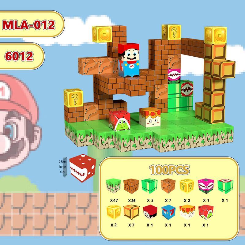 Changbaosen Super Mario Magnetic Building Blocks Set