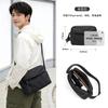 Shoulder bag, casual crossbody bag, men's and women's lightweight outdoor sports cycling commuting iPad bag, travel small square bag