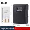 Wall-Mounted Key Lock Box with Password for Temporary Use at Home and Guesthouses