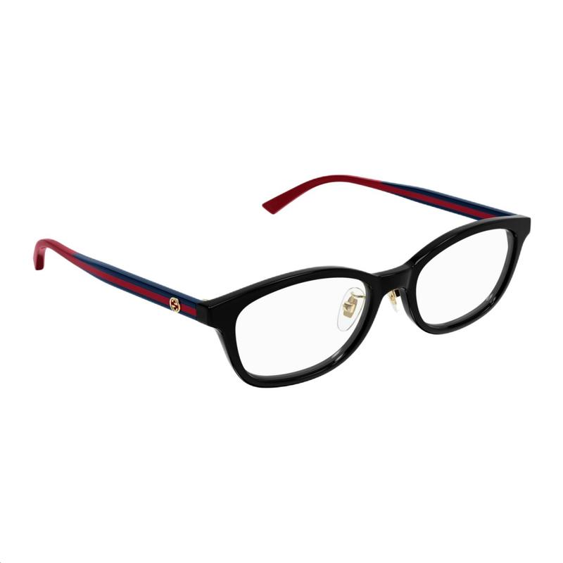 Gucci optical glasses [Available prescriptions] Simple design Black 53 in original box and bag (new and old versions of glasses case are random)