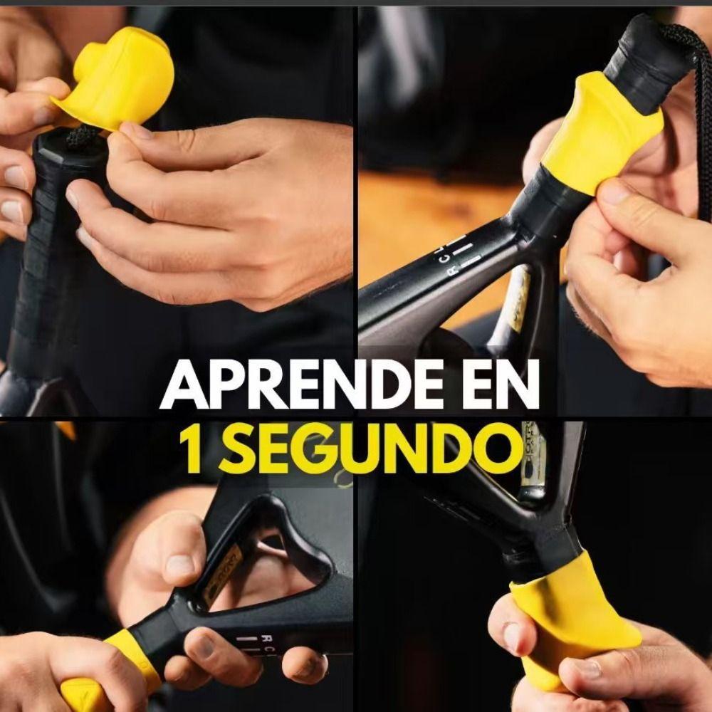 Anti-Slip Peak Rackets Grip Correction Device  Tennis Beginner Swing Practice