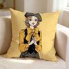 Anime N-Nana K-Komatsu H-Hachi  Pillow Case Square Double-Sided Sofa Cushion Cover Bedroom Bedside Pillow