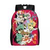Custom Saintes Seiya Anime Manga Laptop Backpack Women Men Basic Bookbag for School College Student Bag