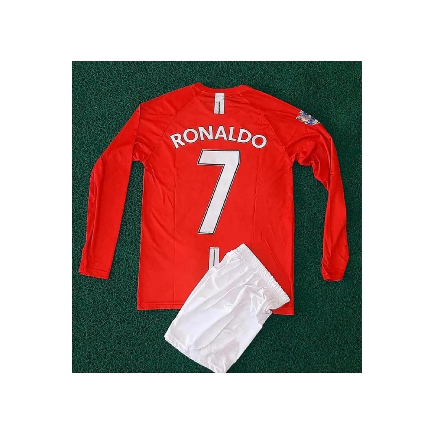 

Комплект из 3 детских трикотажных изделий с длинными рукавами 6-7 Yaş красный