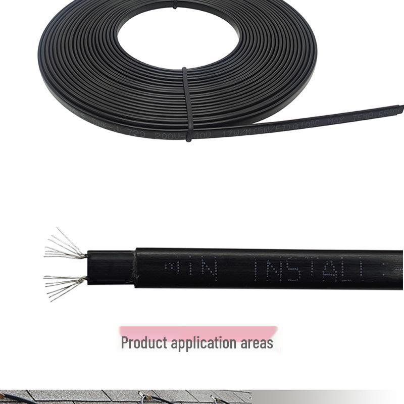Waterproof Self-Regulating Heating Cable for 220-240V - Pipe Freeze Protection