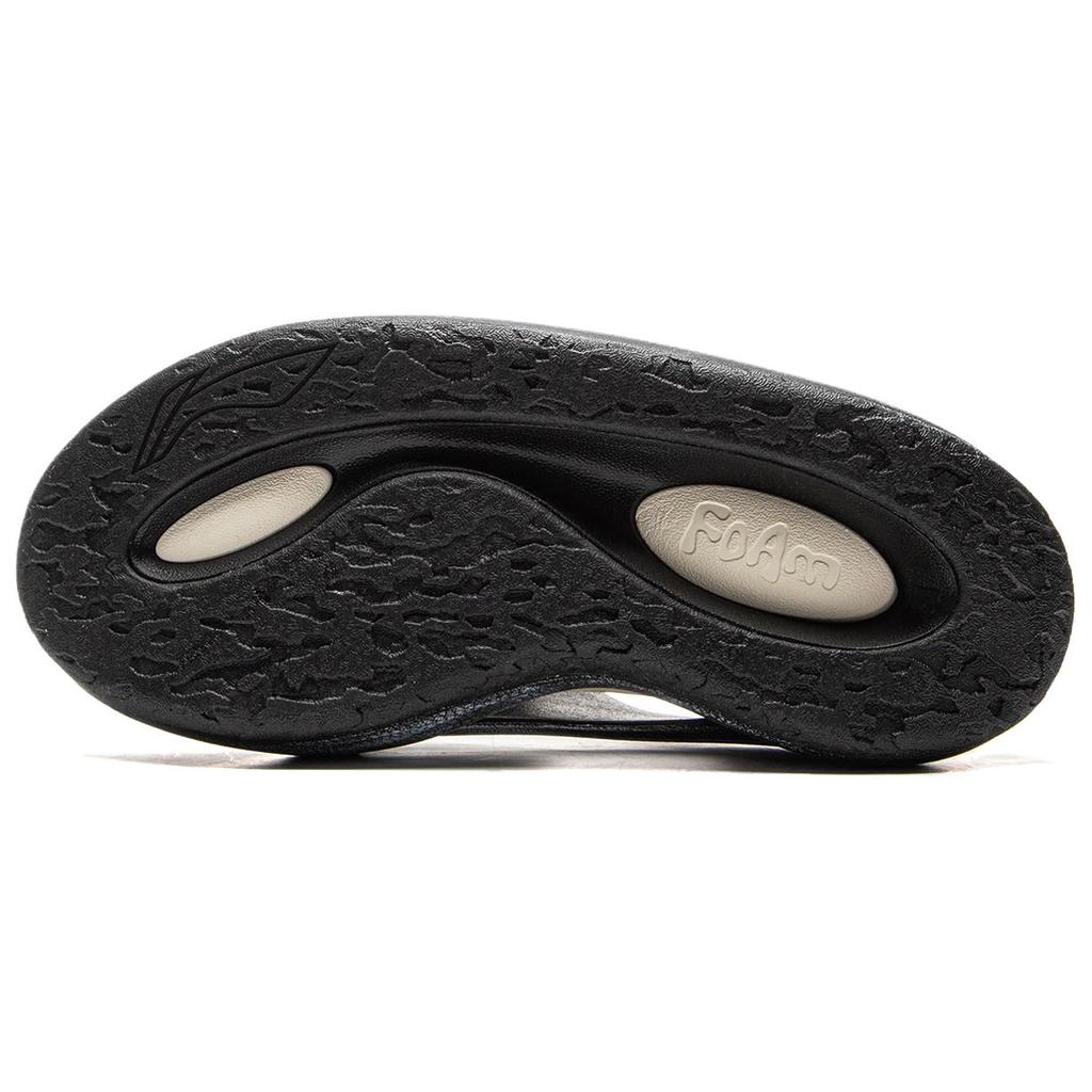 New LiNing Slip Resistant Quick Dry Slide Slippers Unisex Black AZSV009-2
